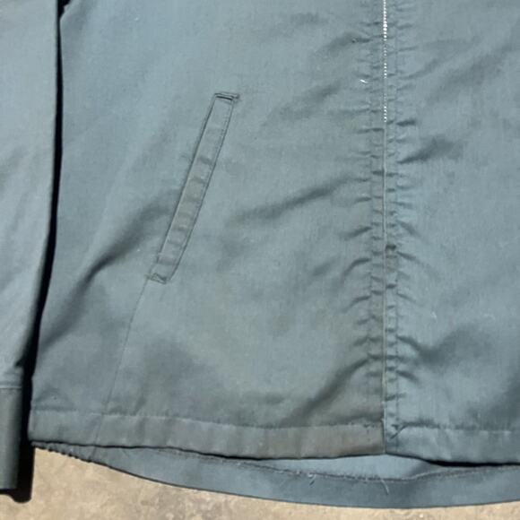 Vintage 70s Montgomery Ward Green Patches Workwear Jacket - Picture 2 of 7